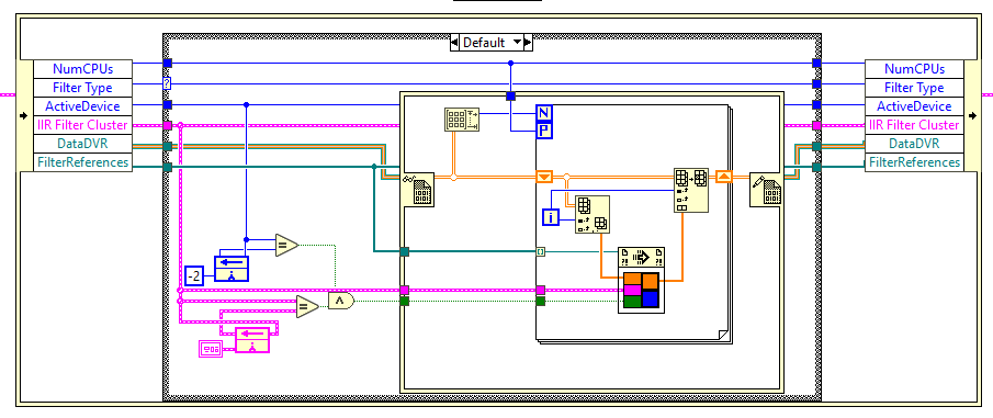 Call the filter dynamically. You can even do it in parallel!