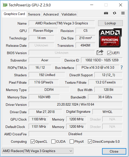 Increase Vram In Dell 5575 With Amd Vega 8 Graphics Dell Community