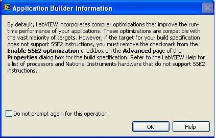 Disabling SSE2 Compiler Optimizations