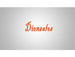 diensales