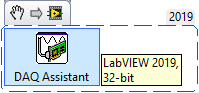 DAQ Assistant, LV 2019