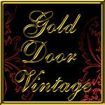 gold*door*vintage