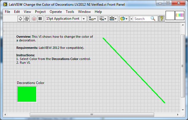 LabVIEW Change the Color of Decorations FP.png
