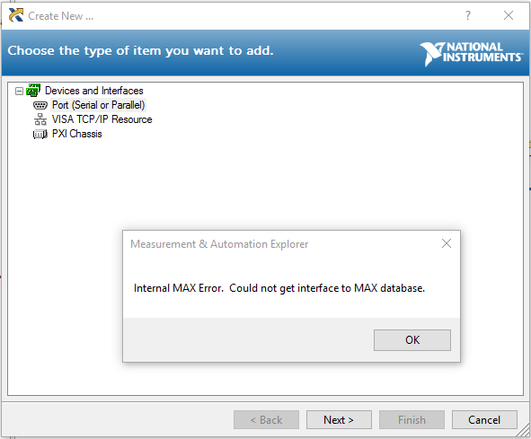new serial port error new serial port error