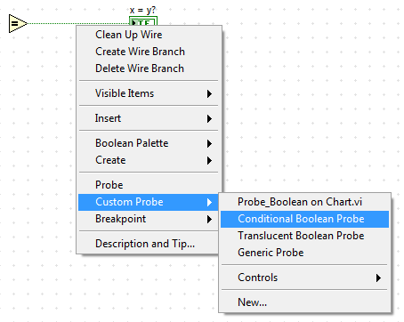 Conditional Probe