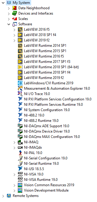 My System (from MAX)