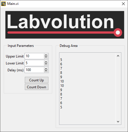 C# LabVIEW Form Application 2