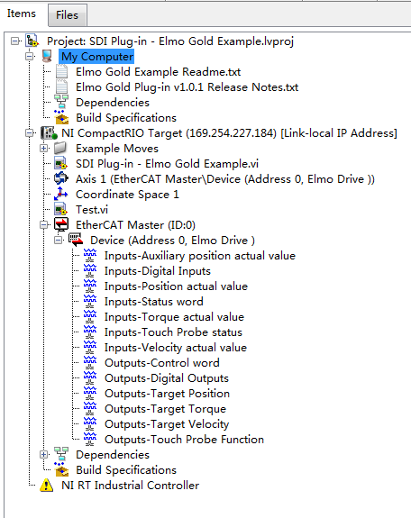 the project of my system