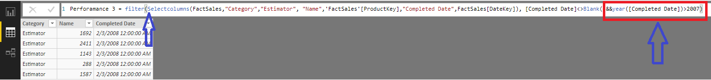 Use-WHERE-condition-in-DAX-with-Union-and-Selectcolumns