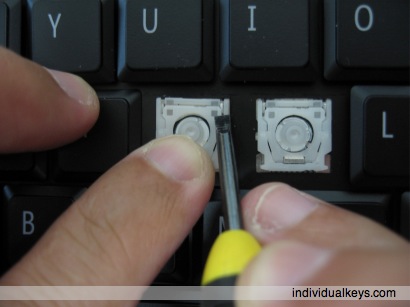 how to replace a keyboard key on a dell laptop