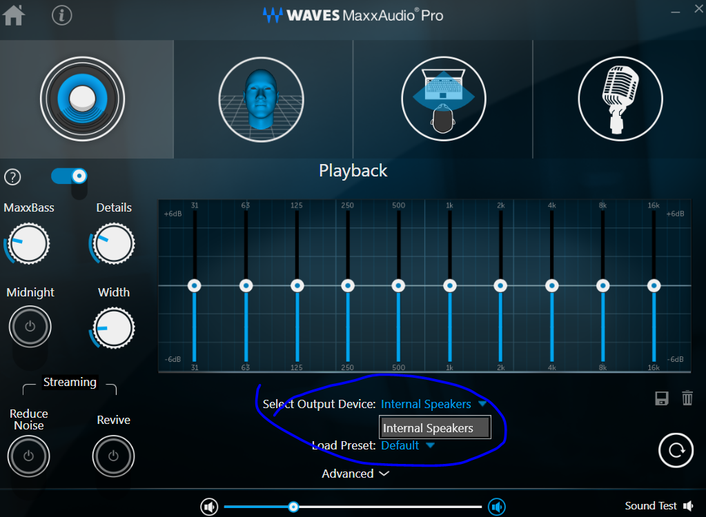 Solved: MaxxAudio doesn't detect headphones. -