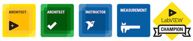 CLA, CTA, CPI, LabVIEW Champion