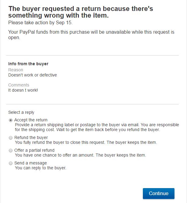 Asking Ebay to "step in" The eBay Community