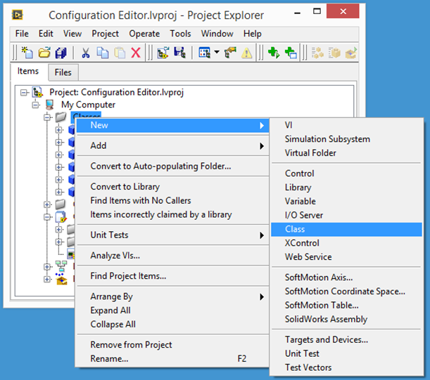 Configuration Editor Framework (cef) - Ni Community