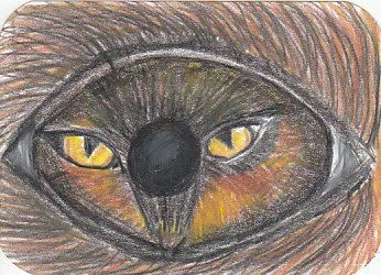 ATC Abstract by Darlene
