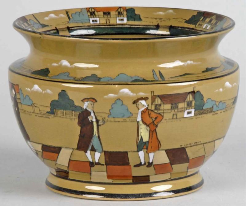 Buffalo Pottery Deldare Ware Centerpiece Bowl