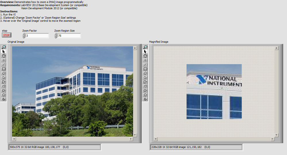 Magnify Cursor Position LV2012 NIVerified.vi - Front Panel.png