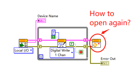 How to re-open it again?