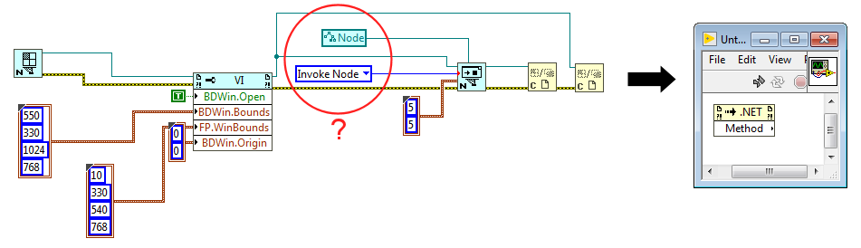 Finding out "new VI object" parameter
