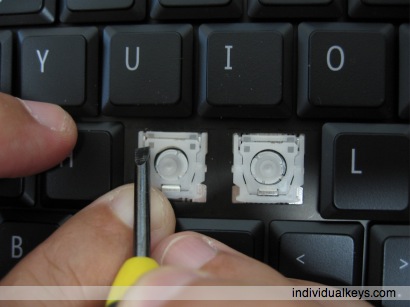 how to repair a dell laptop keyboard