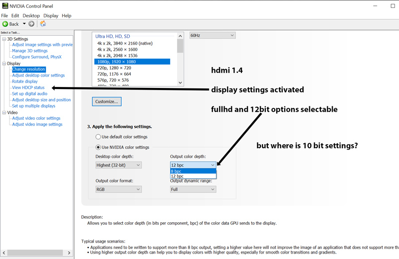 U2720q Windows 10 Rtx 2060 Thunderbolt 3 4k 60fps 10 Bit Not Working Dell Community