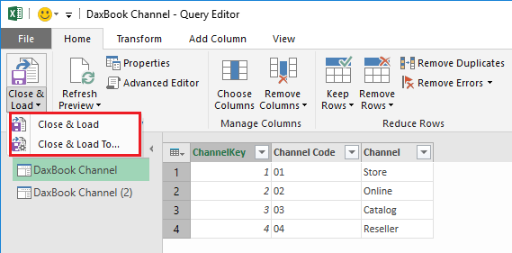 Power_query_how_to_create_table_from_connections_only