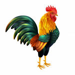 retro-rooster