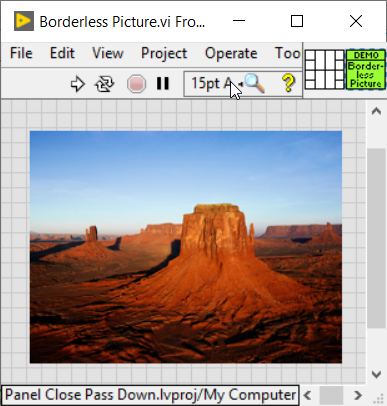 Borderless Picture
