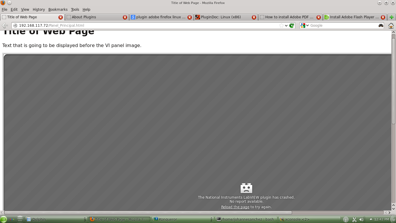 Plugin LVRTE Linux crashed.png