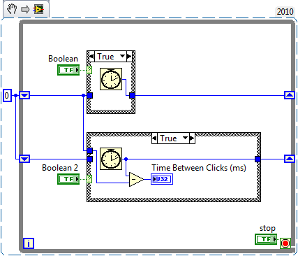 Time Between Clicks - Simplified