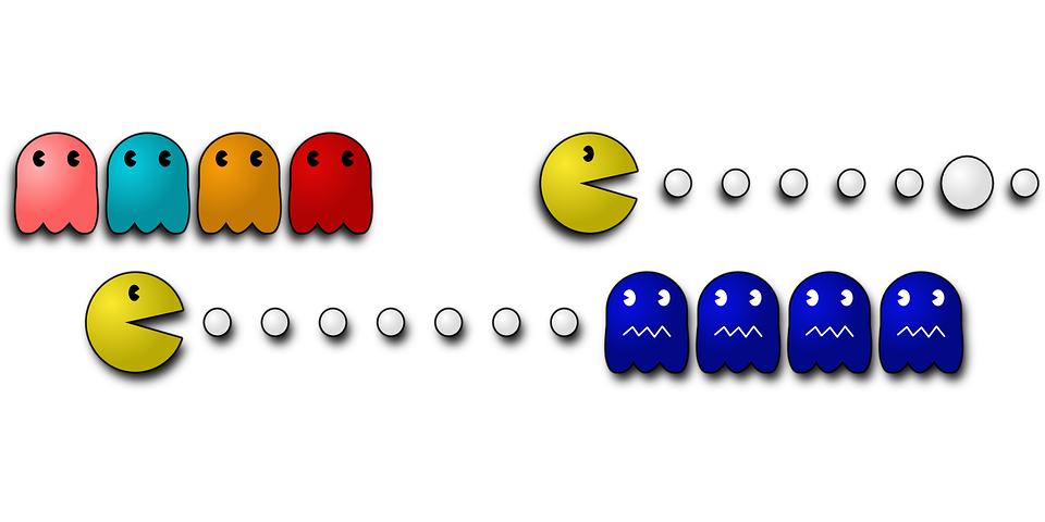 Pacman, Pac-Man, Computer Game, Sprites