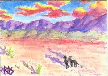 ACEO TW Shadows Evening