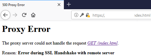 knelpunt Somber Patriottisch Unisphere Error during SSL Handshake with remote server - Dell Community