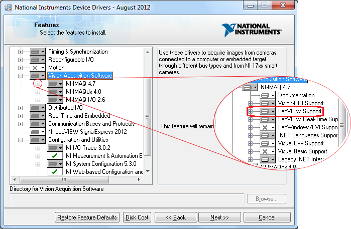 Install IMAQ