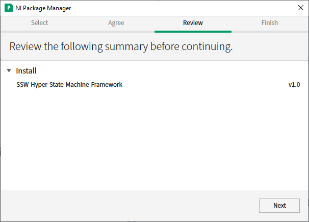 HSMO Package Installation.png