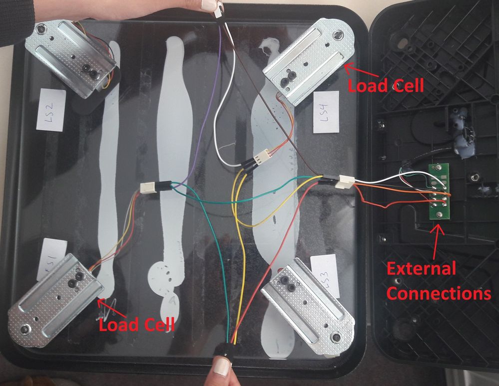 Figure 3: Load cell half bridge