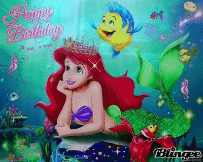 Image result for happy birthday mermaid